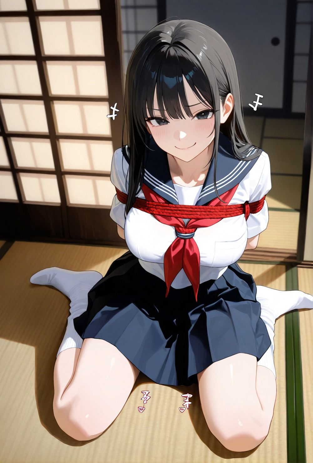おしばり  緊縛で犯●れる - サンプル画像 2