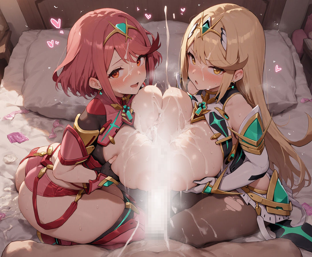 ホ〇ラ＆ヒ〇リさんとエッチして孕ませるだけのCG集 - サンプル画像 10