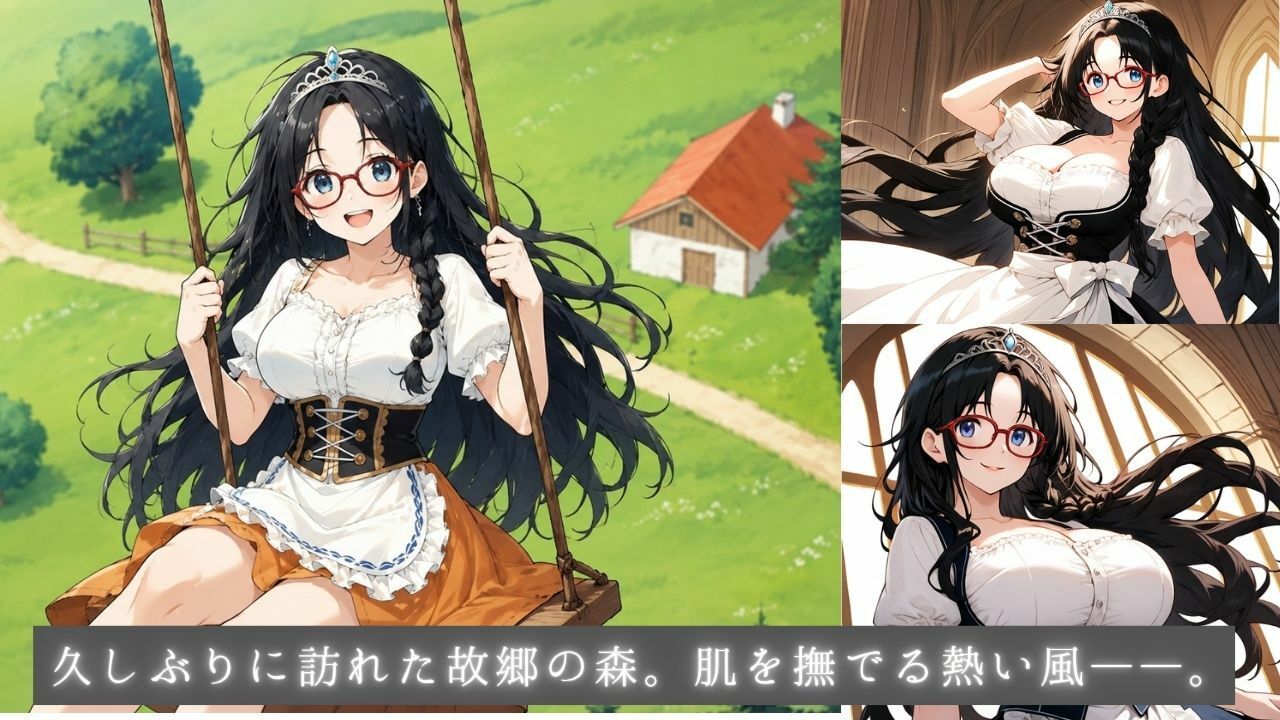 着エロびしょ濡れ交尾 眼鏡っ娘陥没姫リラ2 故郷に帰る黄色い花一輪  〜大自然ではじける 濡れた陥没乳首〜 - サンプル画像 3