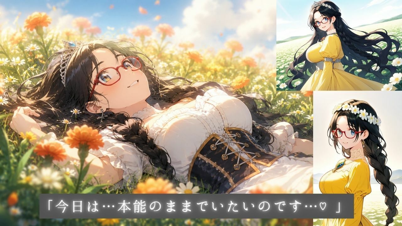 着エロびしょ濡れ交尾 眼鏡っ娘陥没姫リラ2 故郷に帰る黄色い花一輪  〜大自然ではじける 濡れた陥没乳首〜 - サンプル画像 4