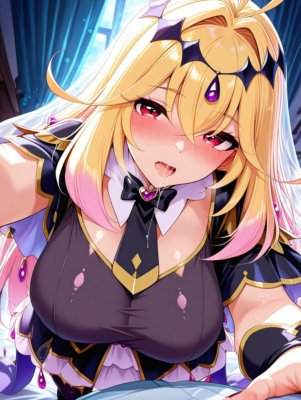 巨乳ムチムチの怪盗 - サンプル画像 1