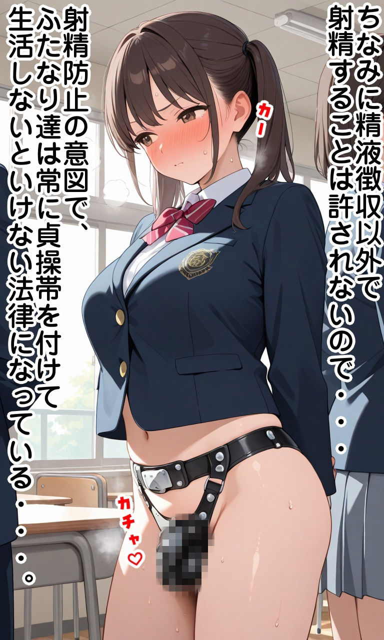 ふたなり射精管理世界 - サンプル画像 4