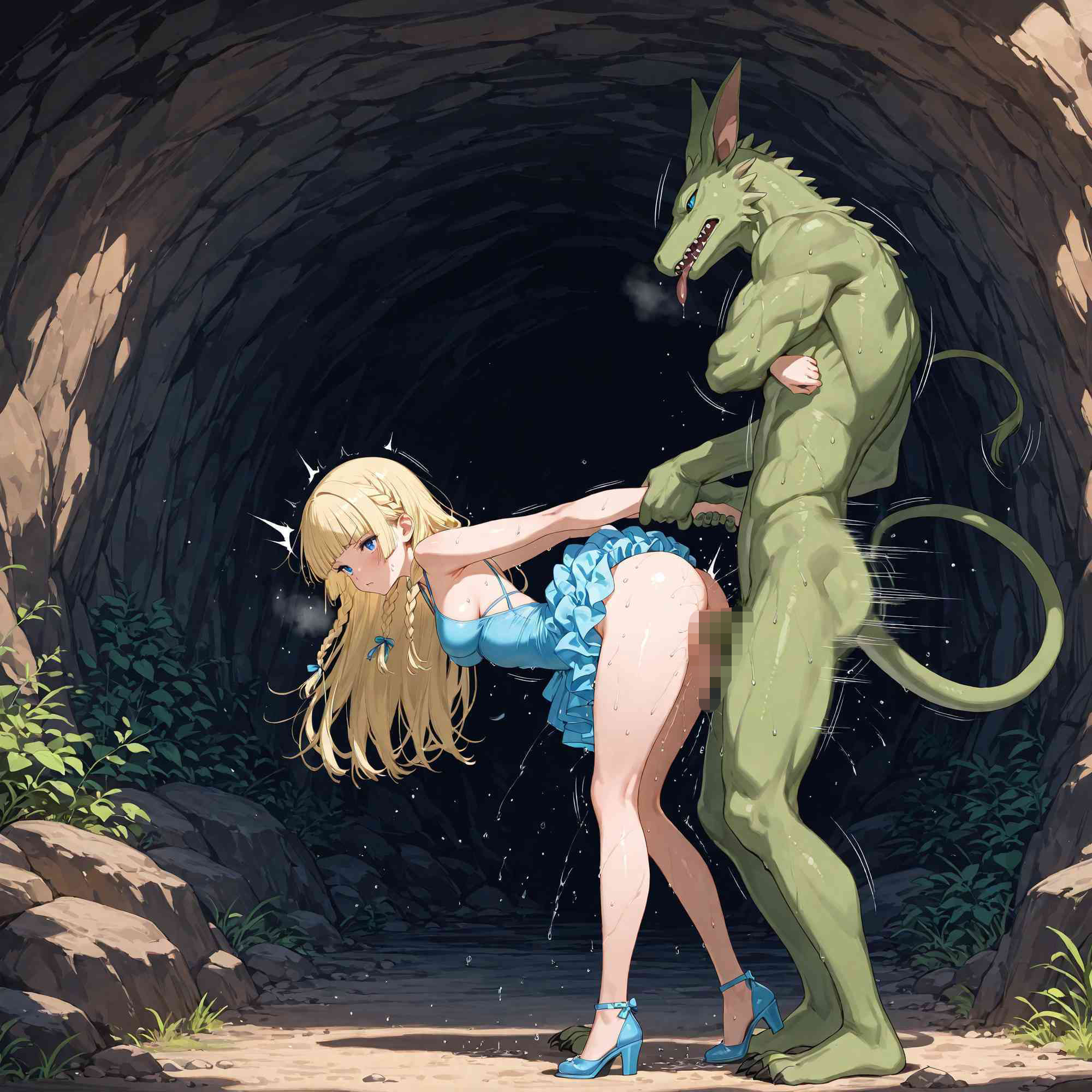 見下してきた女魔法使いを夜のスキルでわからせる！3 - サンプル画像 4