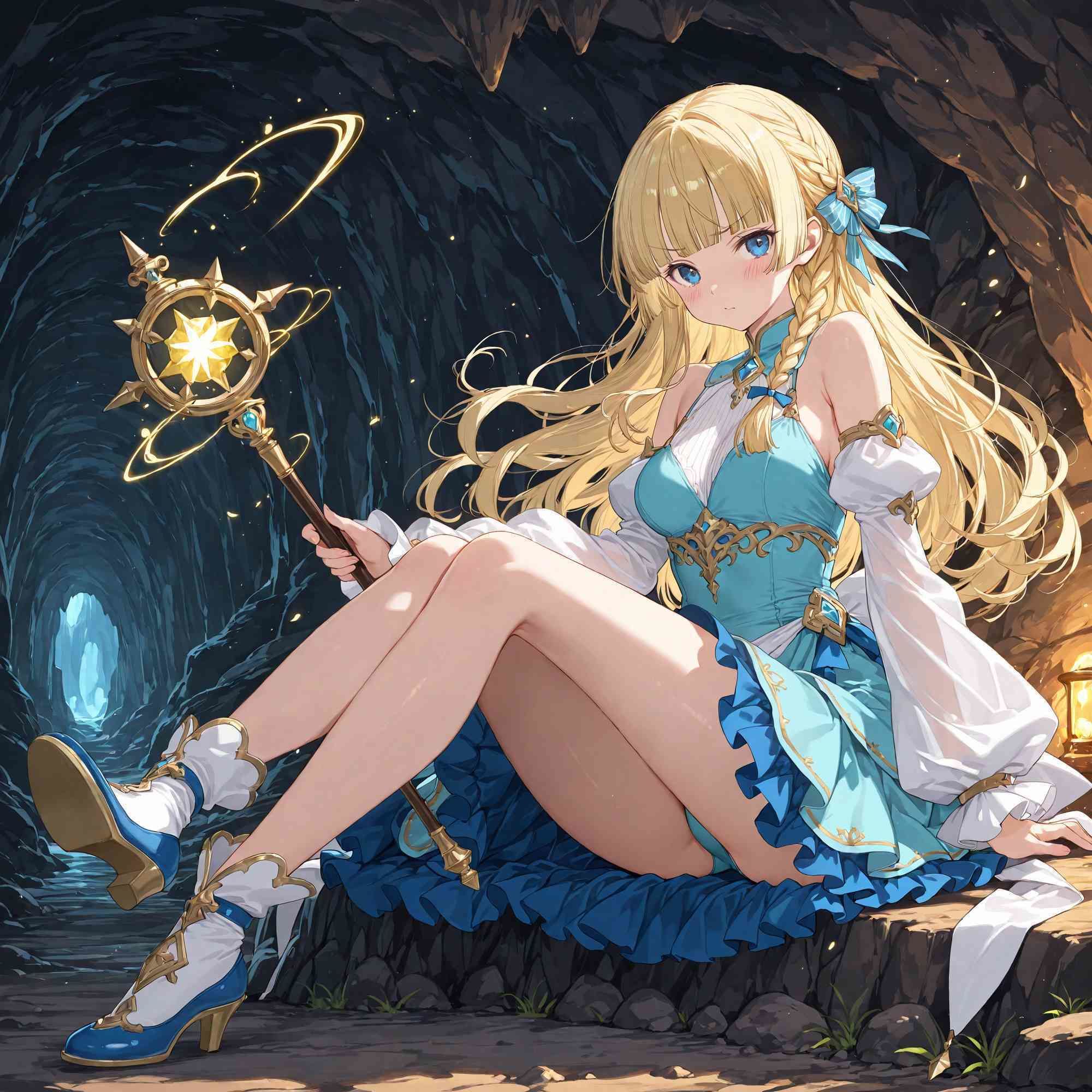 見下してきた女魔法使いを夜のスキルでわからせる！3 - サンプル画像 6