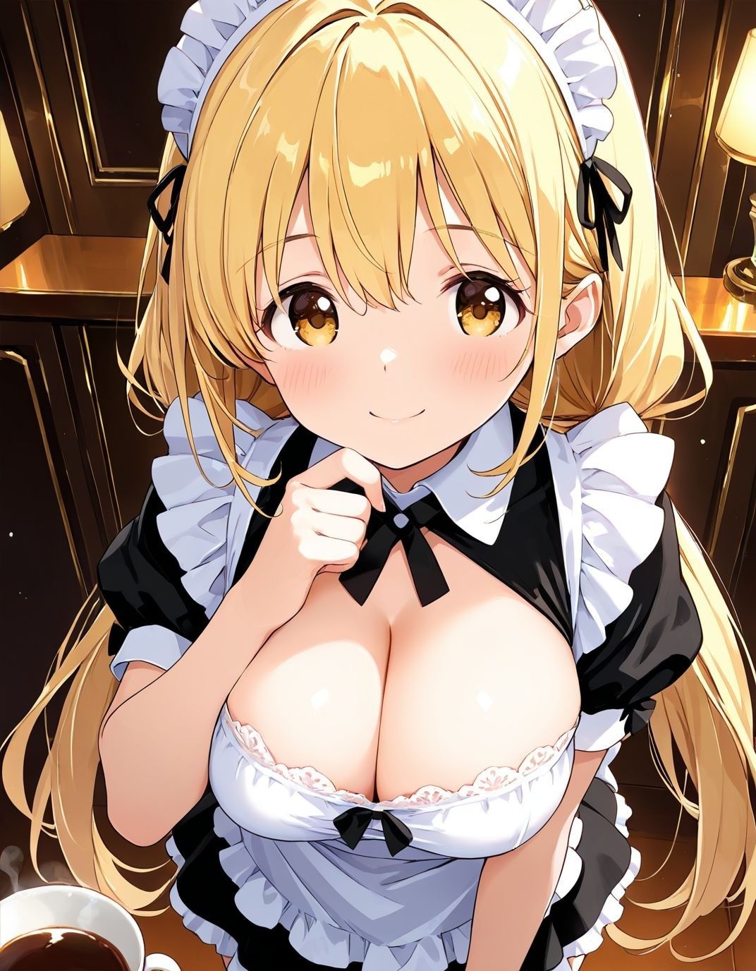 幼馴染と結婚するためにデキ婚狙うことにしました！ シャーリー編 半袖メイドVer - サンプル画像 1