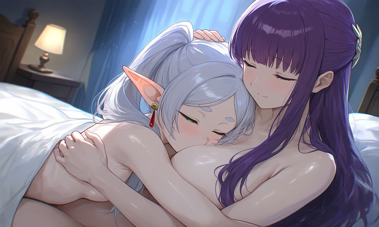 ふりーれんとふぇるんの百合レズえっちがラブラブすぎた - サンプル画像 10