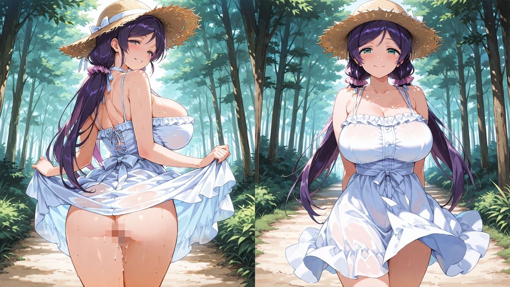 のぞみとえっち  温泉お泊り編 - サンプル画像 1