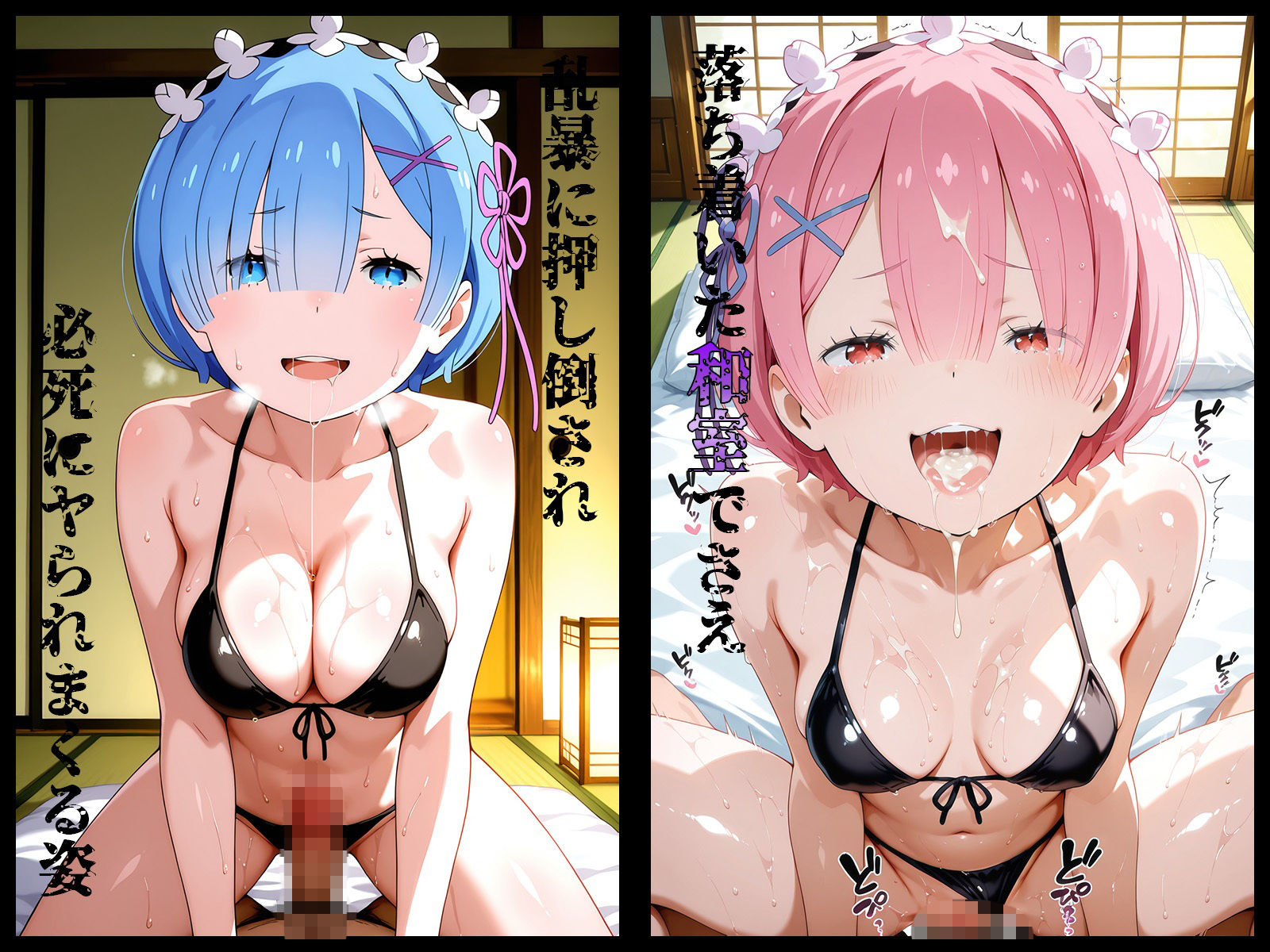 その女たちリークされてます〜レ○＆ラ○編〜 - サンプル画像 7