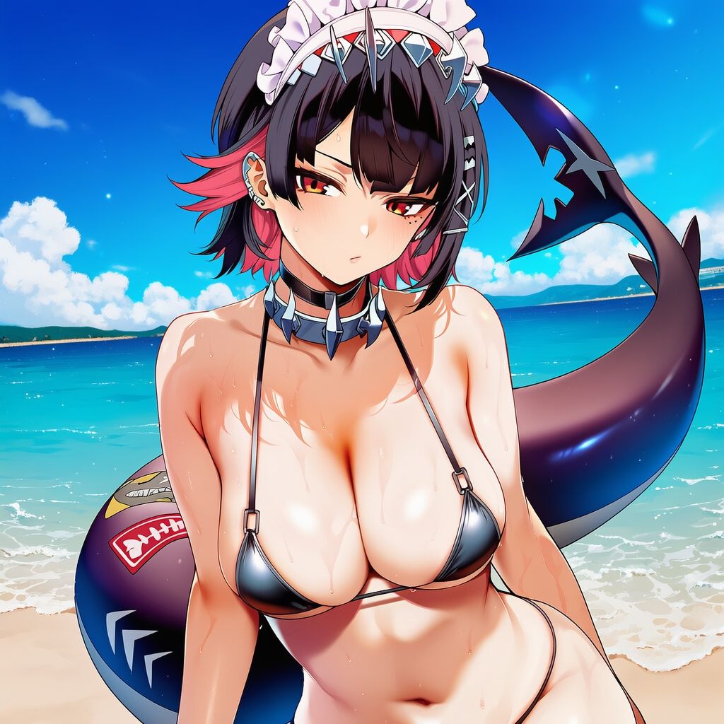 ゼ◯ゼロ エ◯ン 水着グラビア イラスト集 - サンプル画像 2