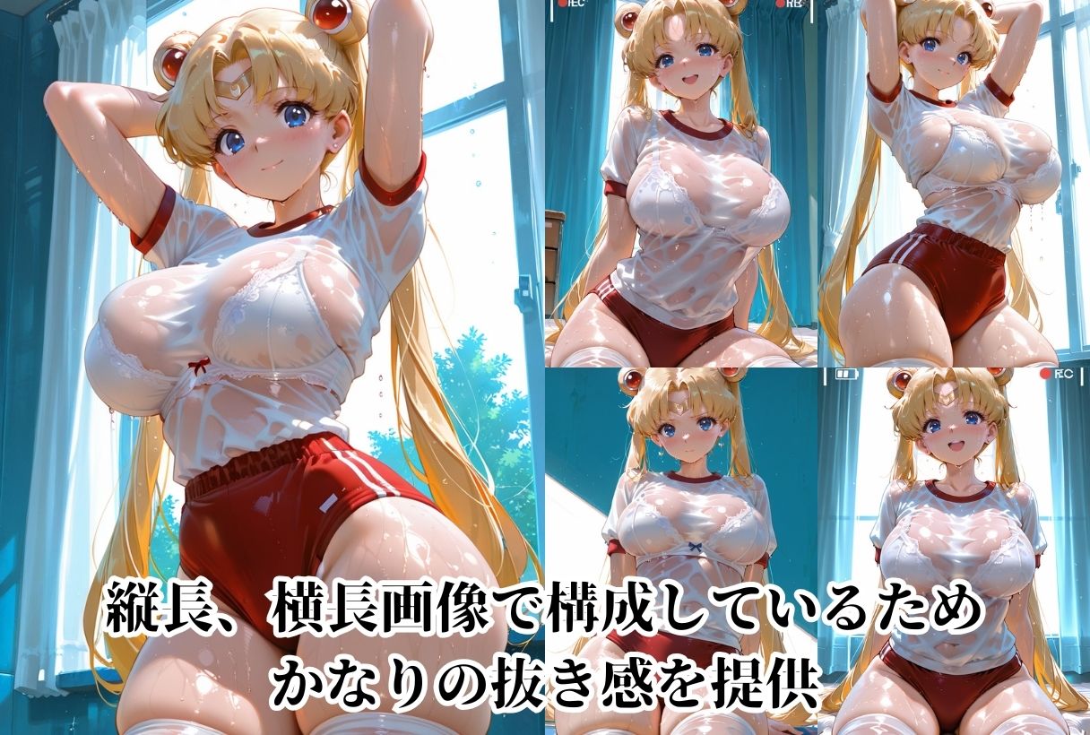 ヒロイン背徳調教-体操服セー〇ームーン編- - サンプル画像 2