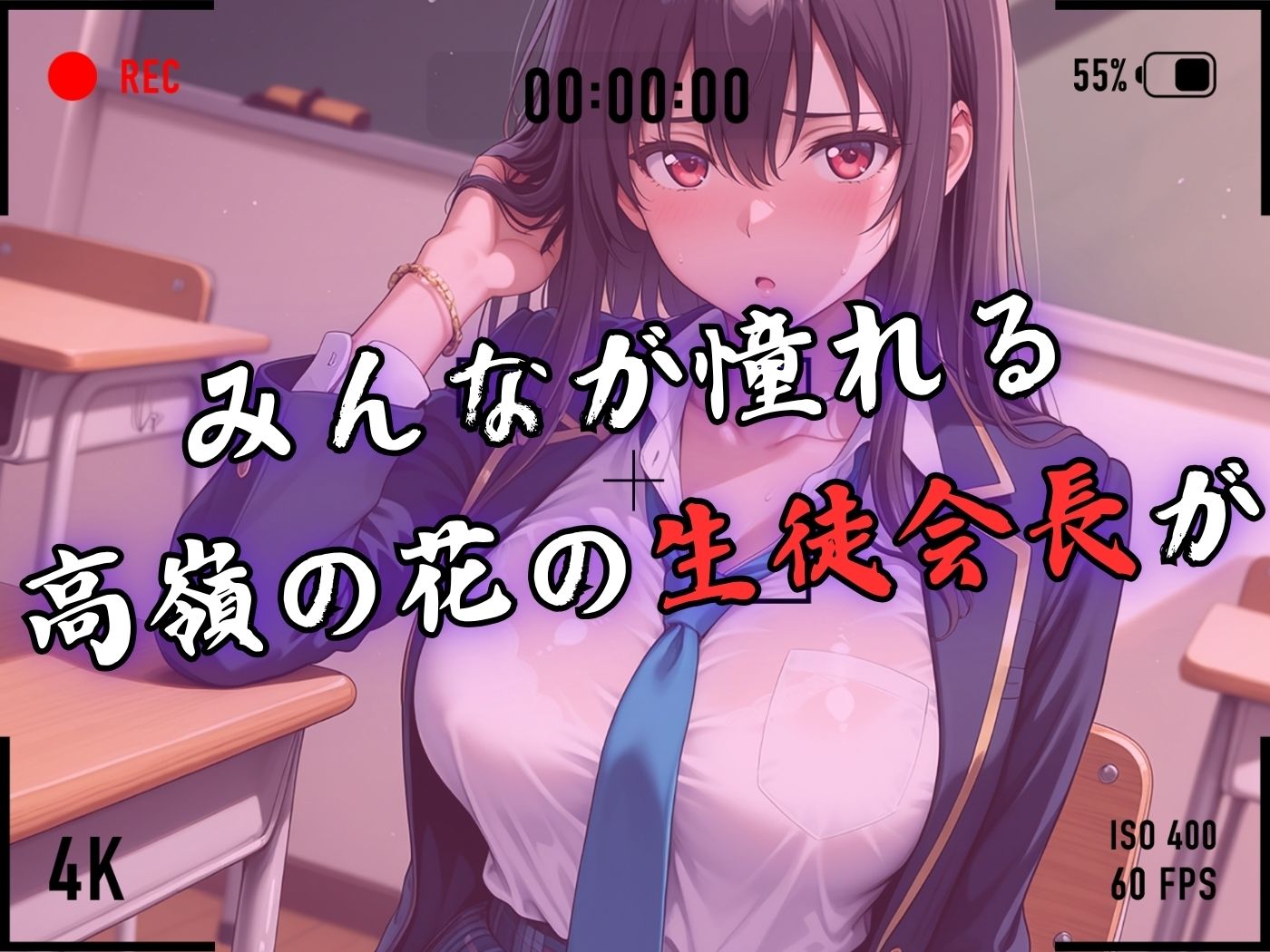 【4Kイラスト】1万3000人の生徒を抱いた校長による榊原春香への性指導（身体測定編） - サンプル画像 3