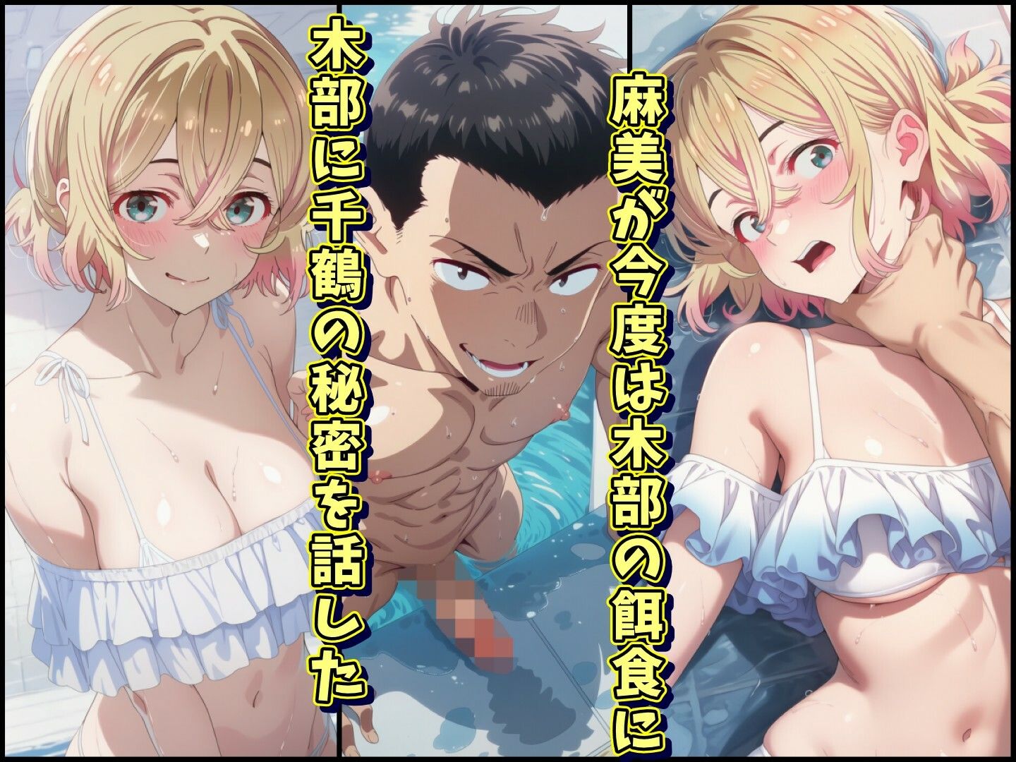 ヒロイン達が木部君に犯●れる  彼女、お借りします  水原千鶴  七海麻美 - サンプル画像 5