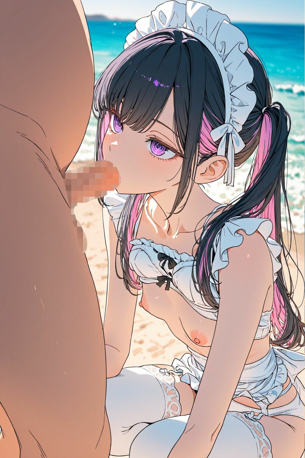お仕事する地雷系女子とハチャメチャSEX:メイド・OL・工場・CA・メンズエステ - サンプル画像 7