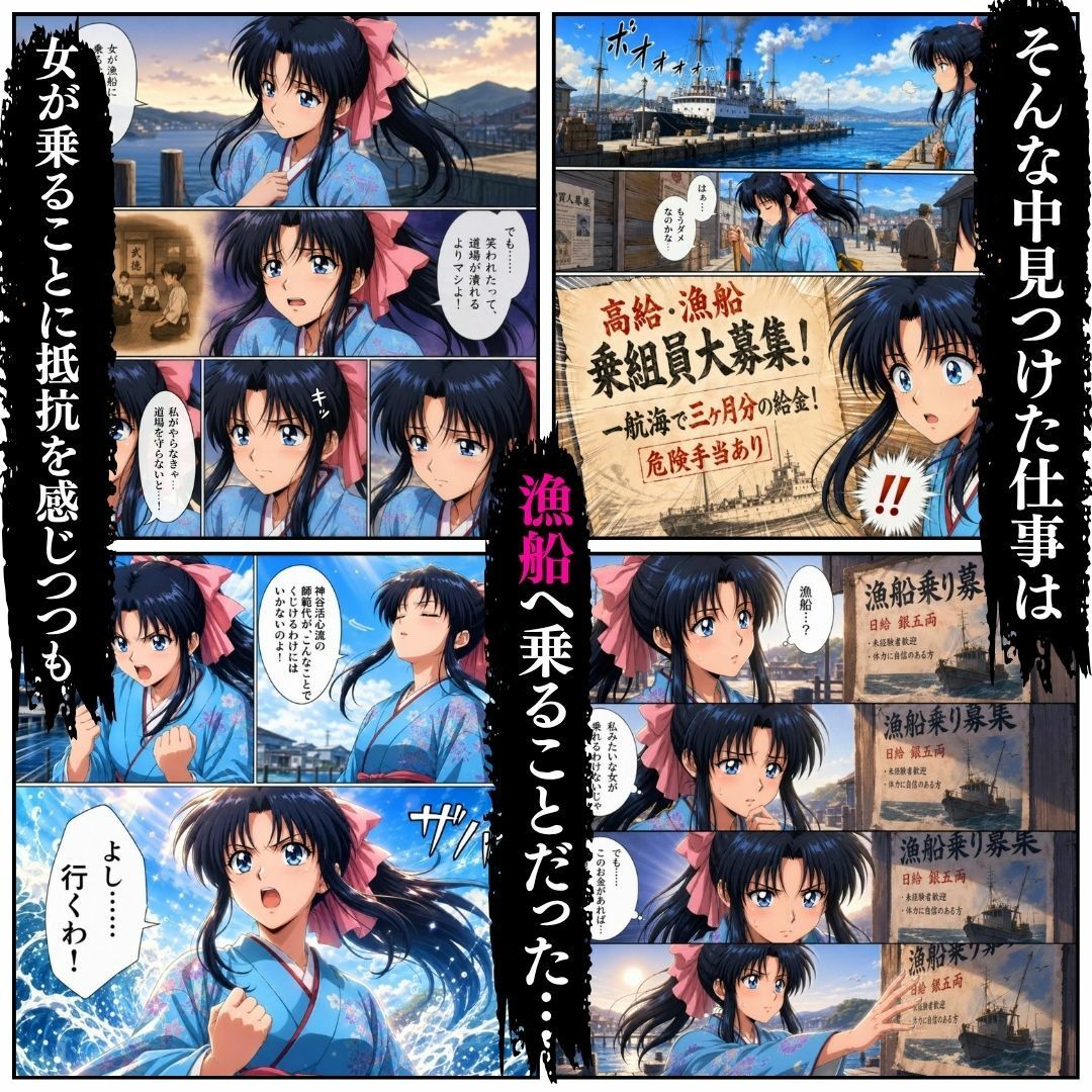 マグロ漁船に乗った女たち 〜流浪編〜 - サンプル画像 2