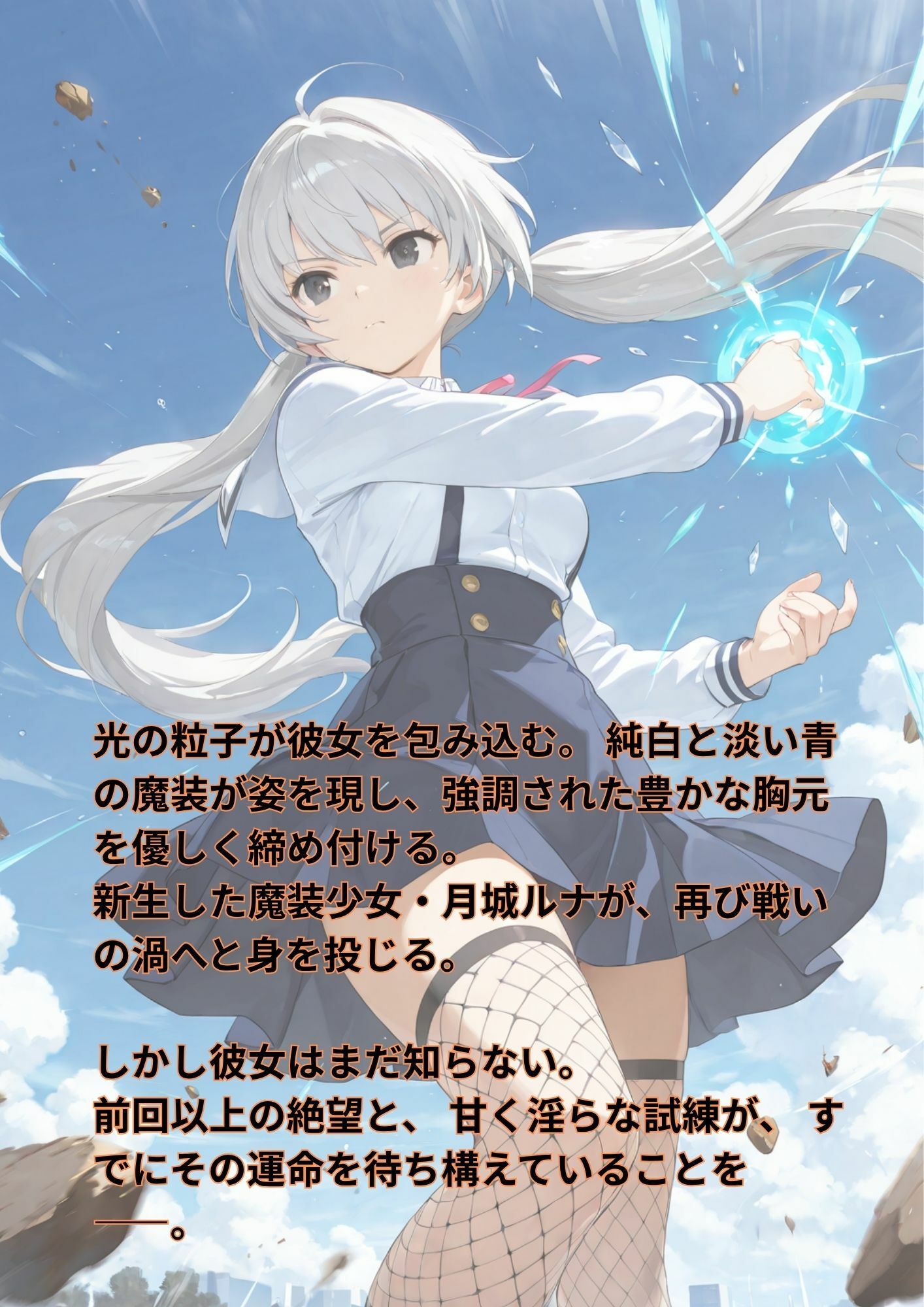 魔法少女ルナ2  再覚醒と、孕まされし深淵の調教 - サンプル画像 3