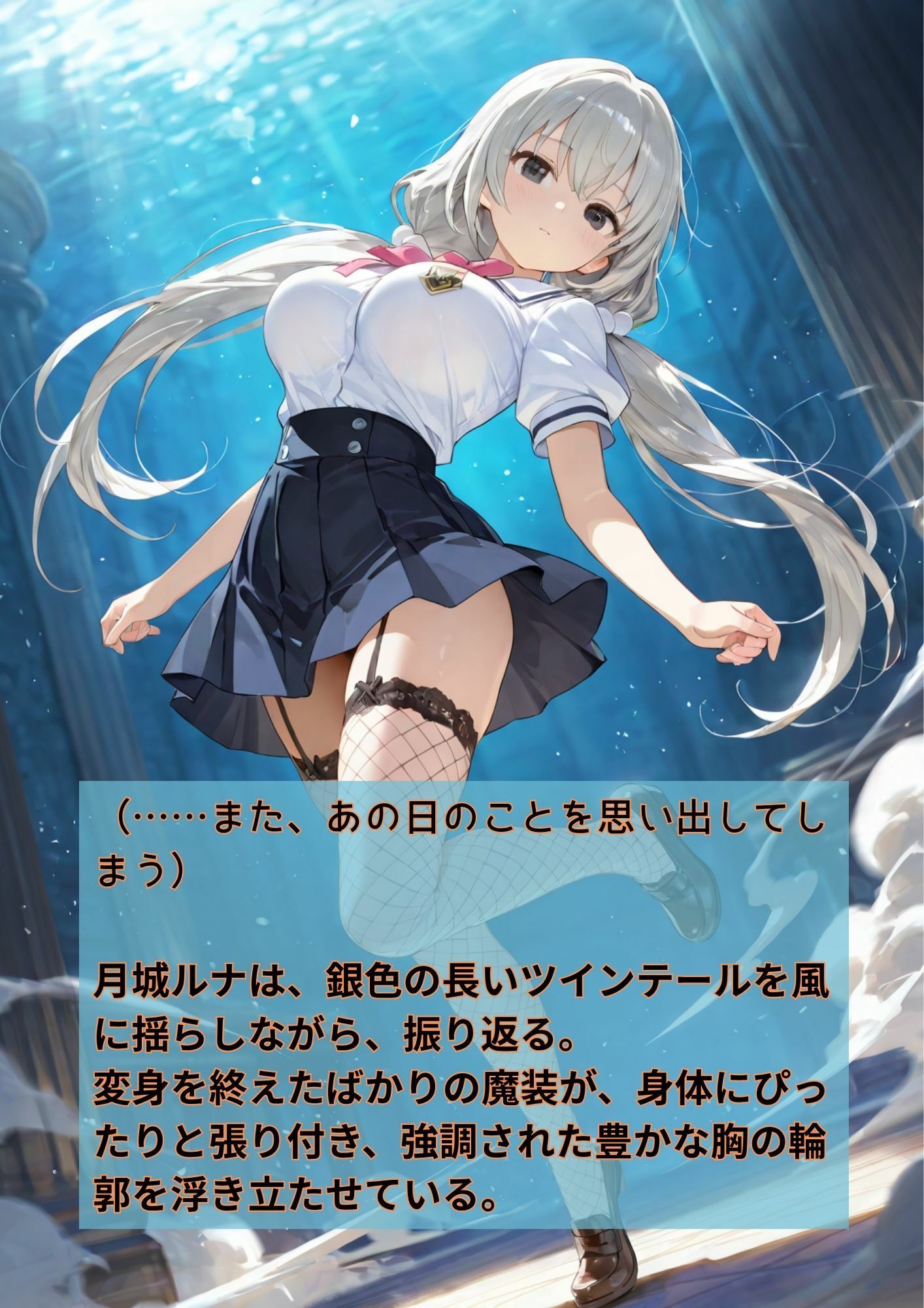 魔法少女ルナ2  再覚醒と、孕まされし深淵の調教 - サンプル画像 4