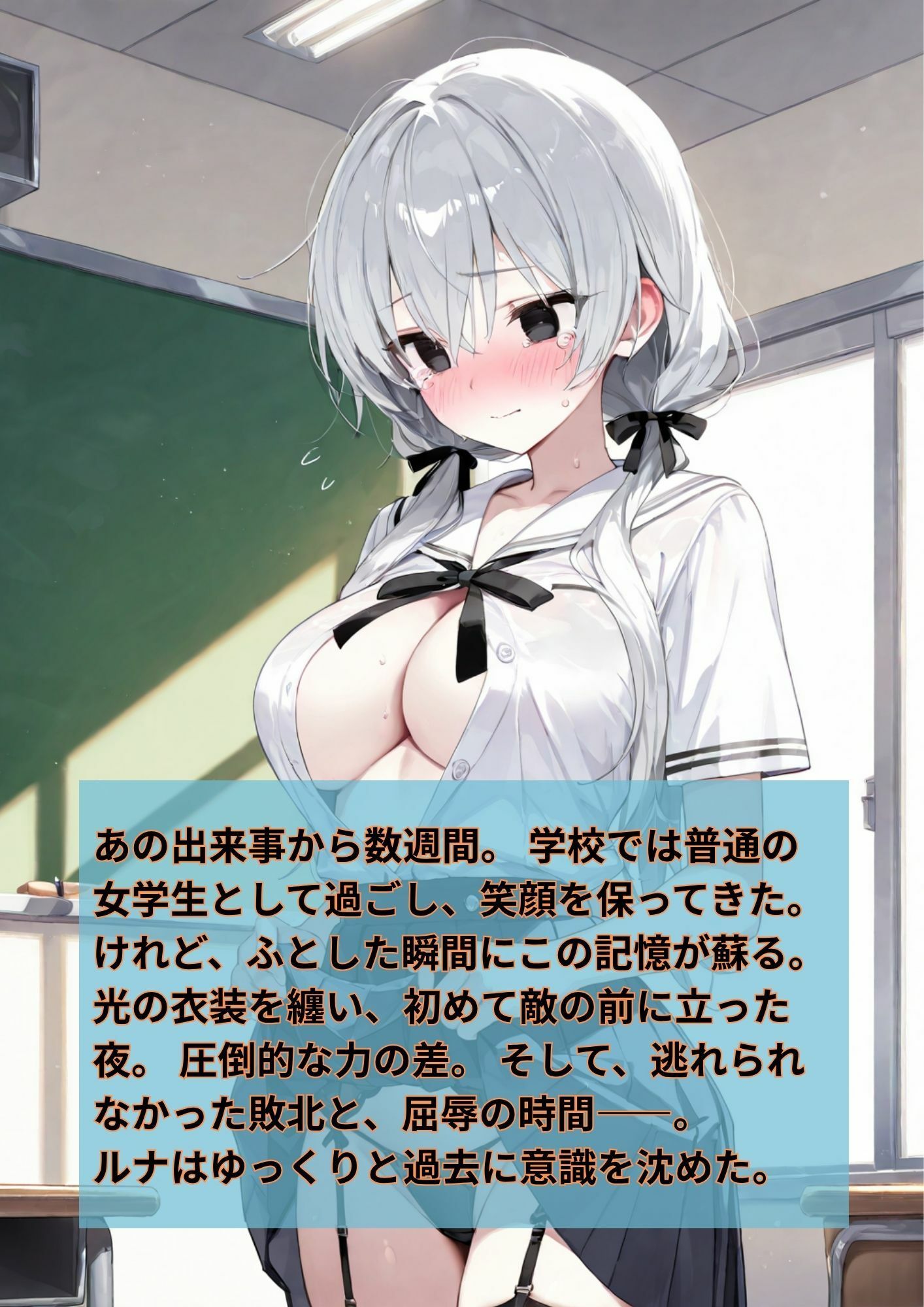 魔法少女ルナ2  再覚醒と、孕まされし深淵の調教 - サンプル画像 6