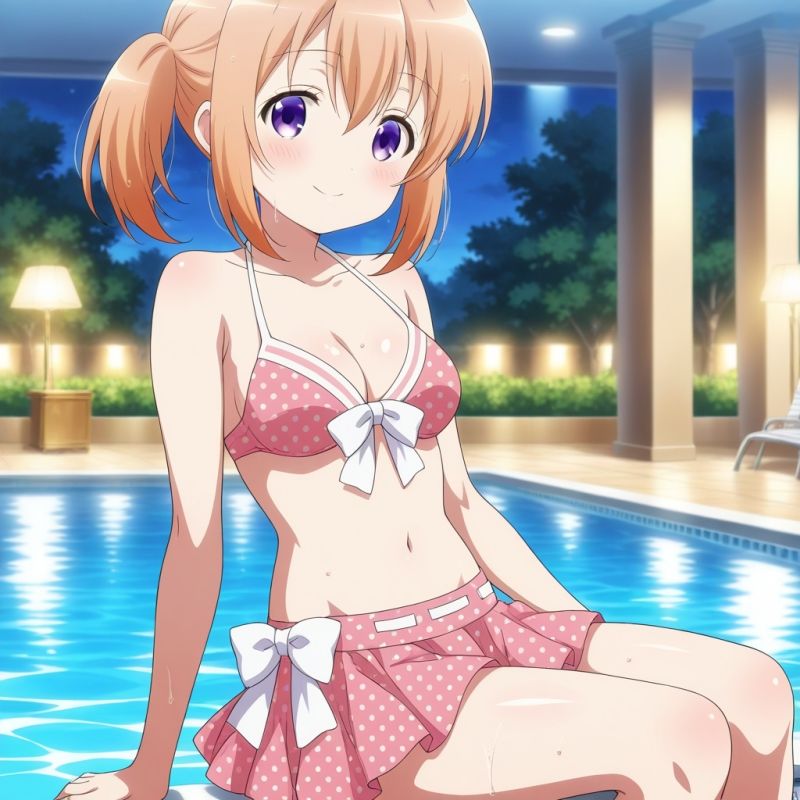 水着少女はオナホですか？ - サンプル画像 1
