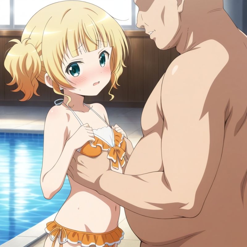 水着少女はオナホですか？ - サンプル画像 3