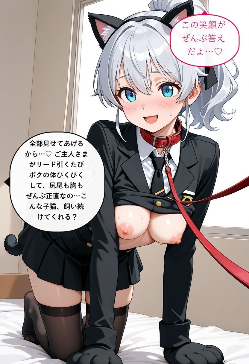 真面目な委員長を首輪ペットに調教した記録【フルカラー全147P】 - サンプル画像 8