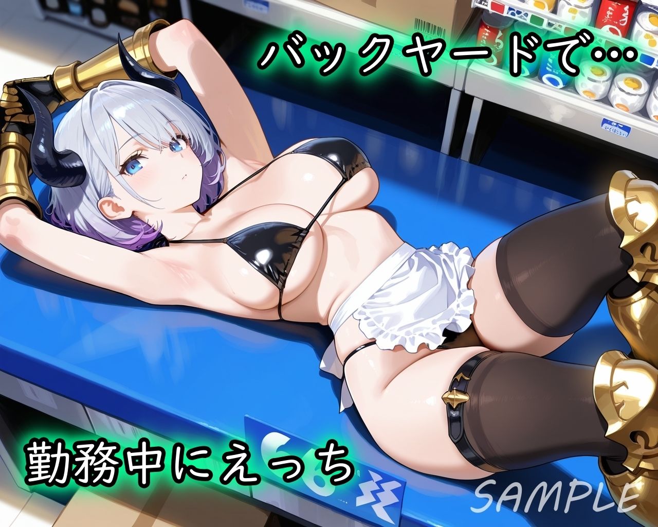 【ゴウェザフざえもんR】漆黒のハーデス店長R - サンプル画像 5