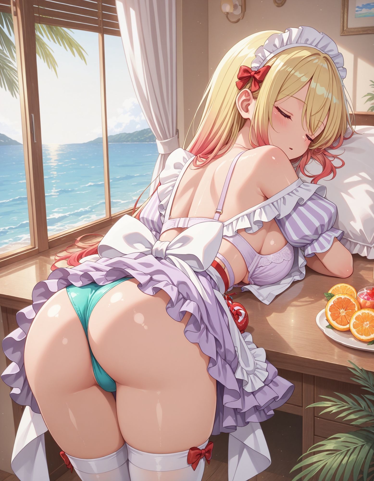 メイドのパンチラ6 - サンプル画像 6