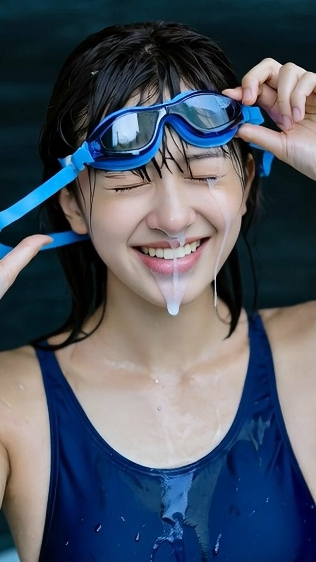 舌フェチ7 AI 水着女子2 - サンプル画像 10