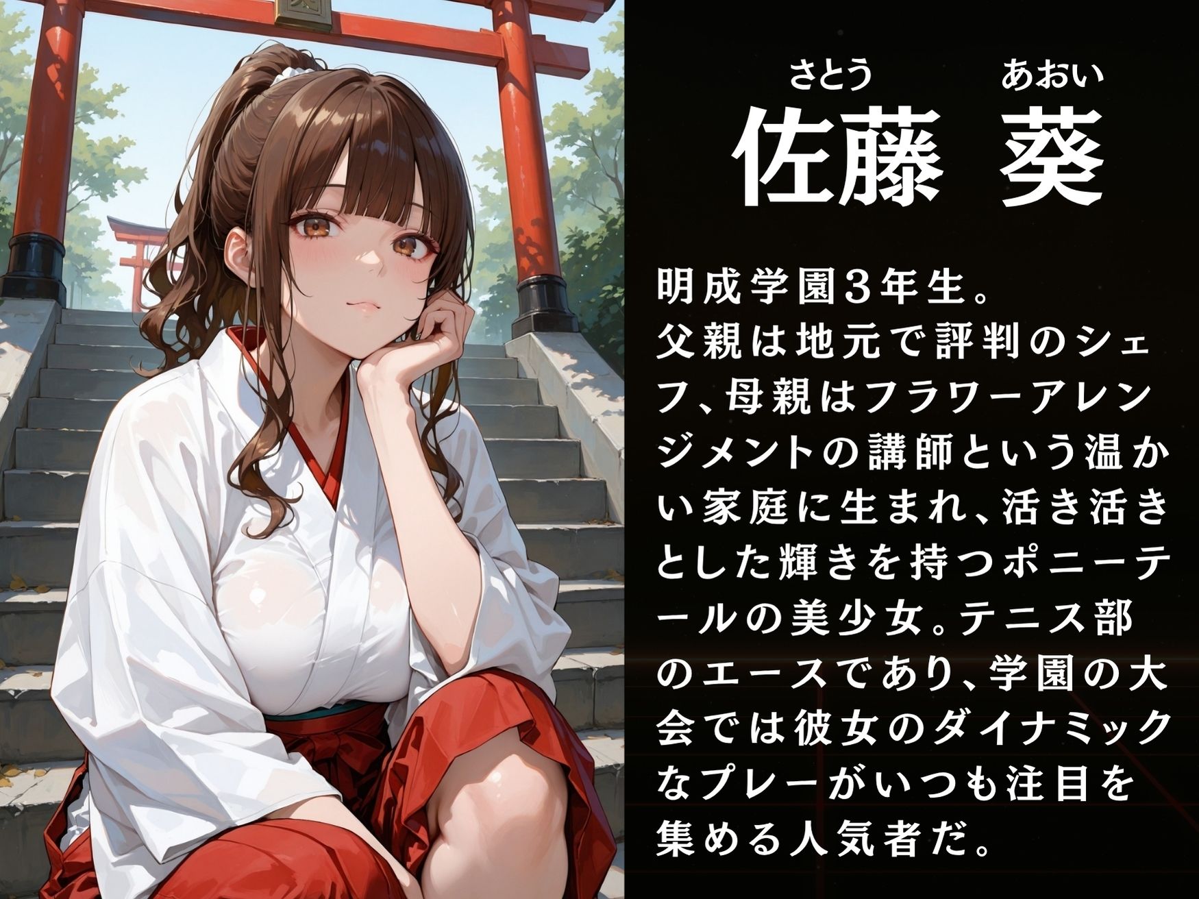 放課後の性指導〜禁断の記録〜巫女編〜Vol.2 - サンプル画像 2