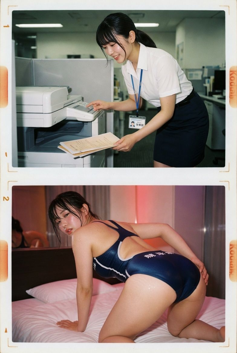 【即堕ち2コマ集】女たちのもう一つの顔 FILM-01 - サンプル画像 5