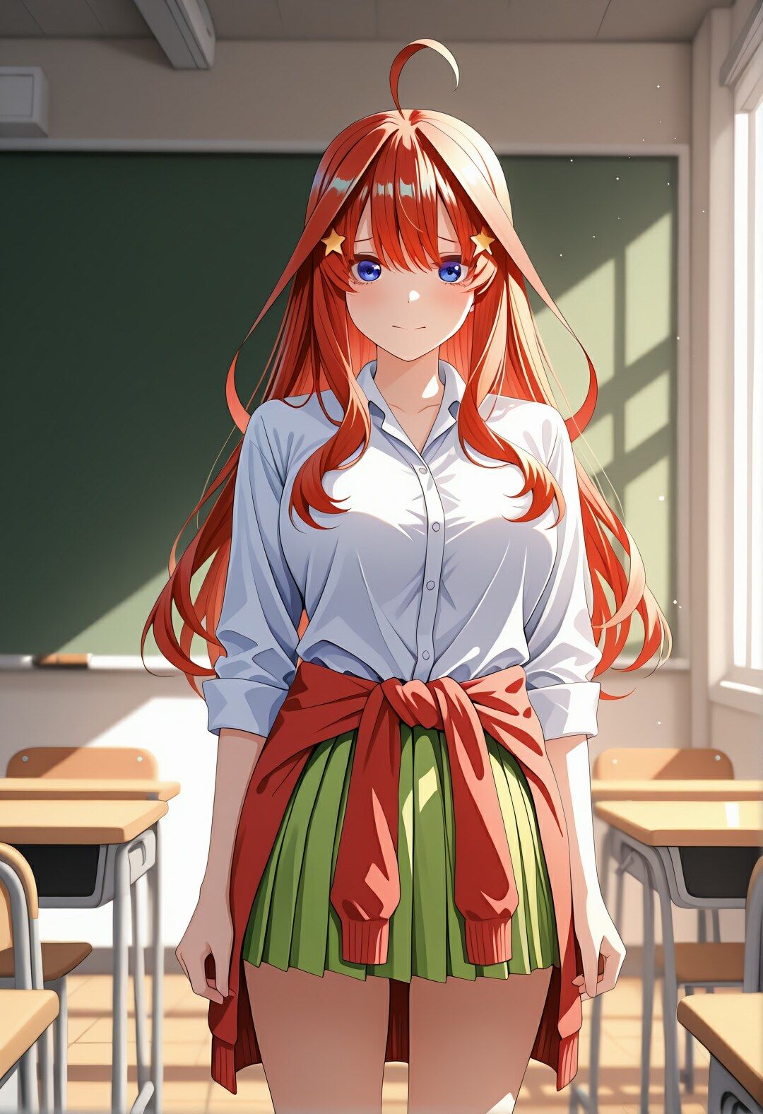 五等分のSEX  学園編  〜中〇五月の場合〜 - サンプル画像 1