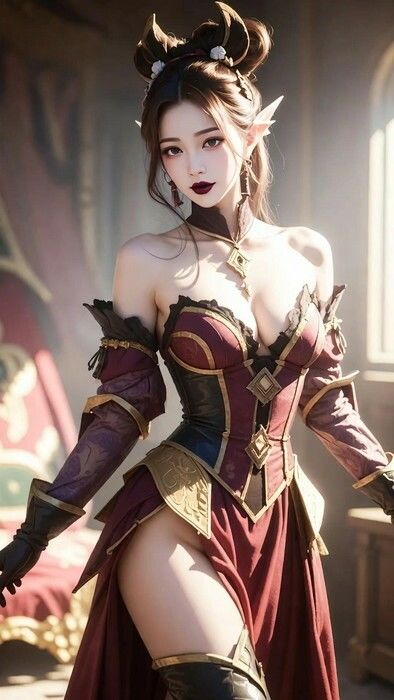 中世獣人 コンカフェバロンのコスプレーヤーさん「ちょっと色っぽく踊ってみた」 2 - サンプル画像 3