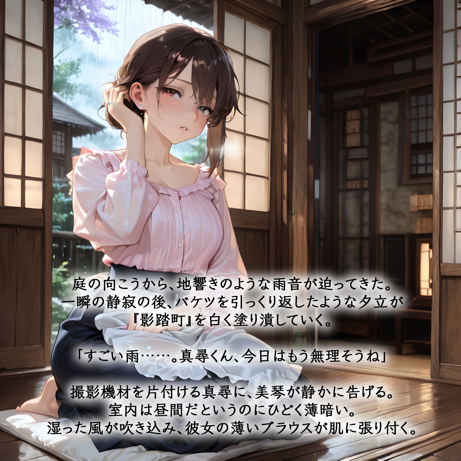 影踏町の秘め事〜美琴・静寂の疼き〜 - サンプル画像 2