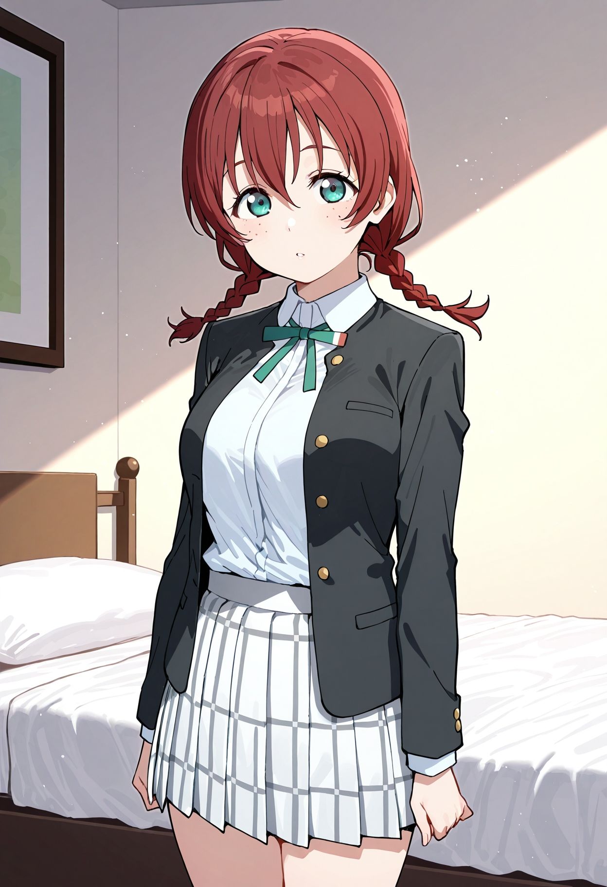 ラブライ◯！ エマ・ヴ◯ルデ エロCG集 - サンプル画像 1