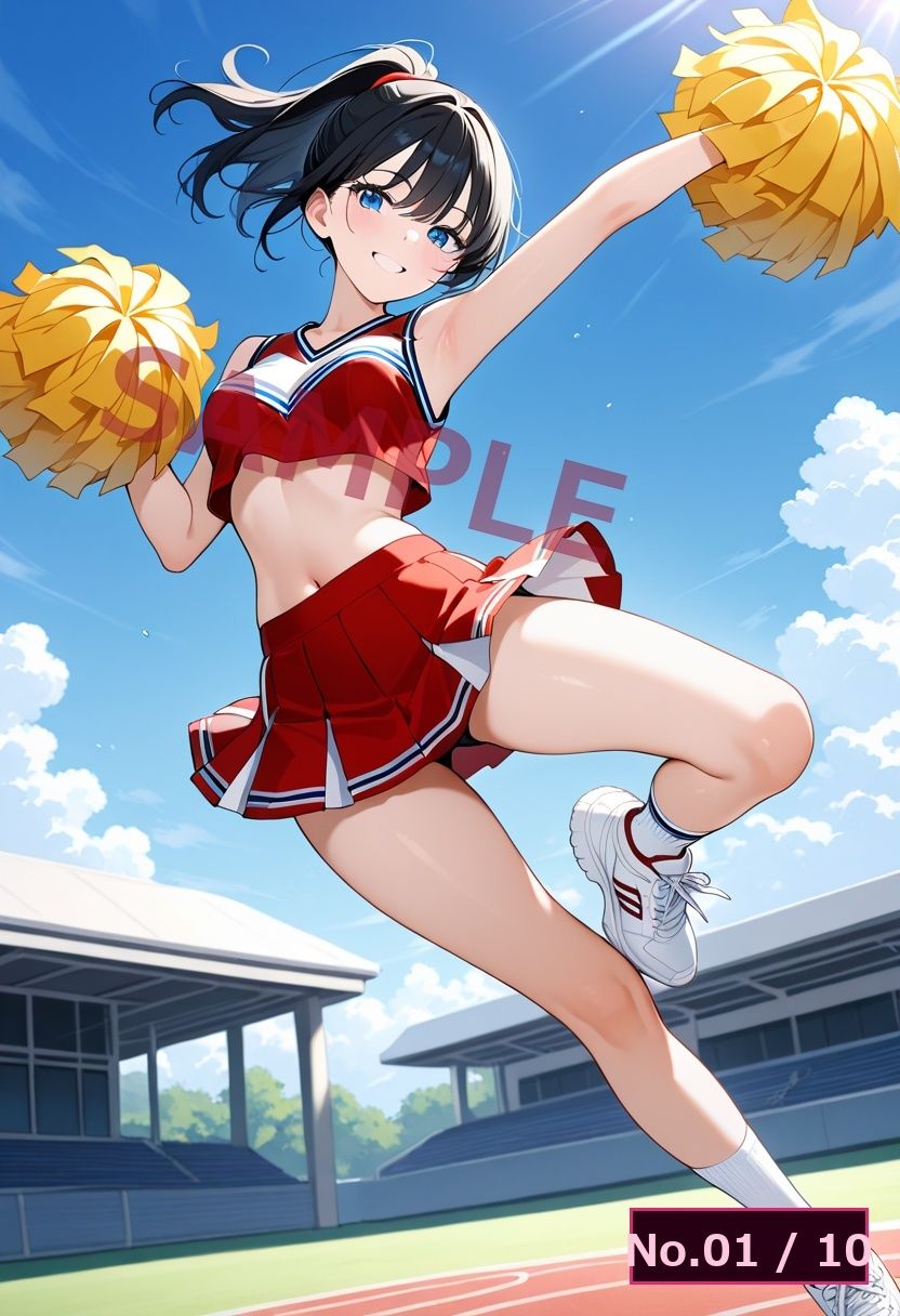 チア☆ガール 〜清楚な黒髪JKの放課後レッスン〜 - サンプル画像 1