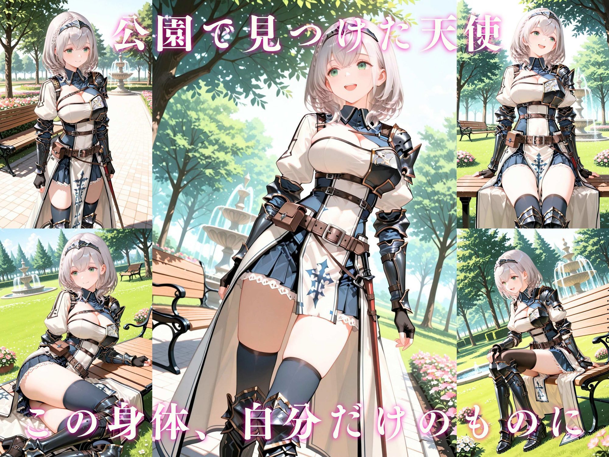 【4K動画付き】白銀ノ○ル 催●支配:公園で見かけたカワイイあの子を犯したいー 4K高画質 ホ〇ライブ Vtuber - サンプル画像 1