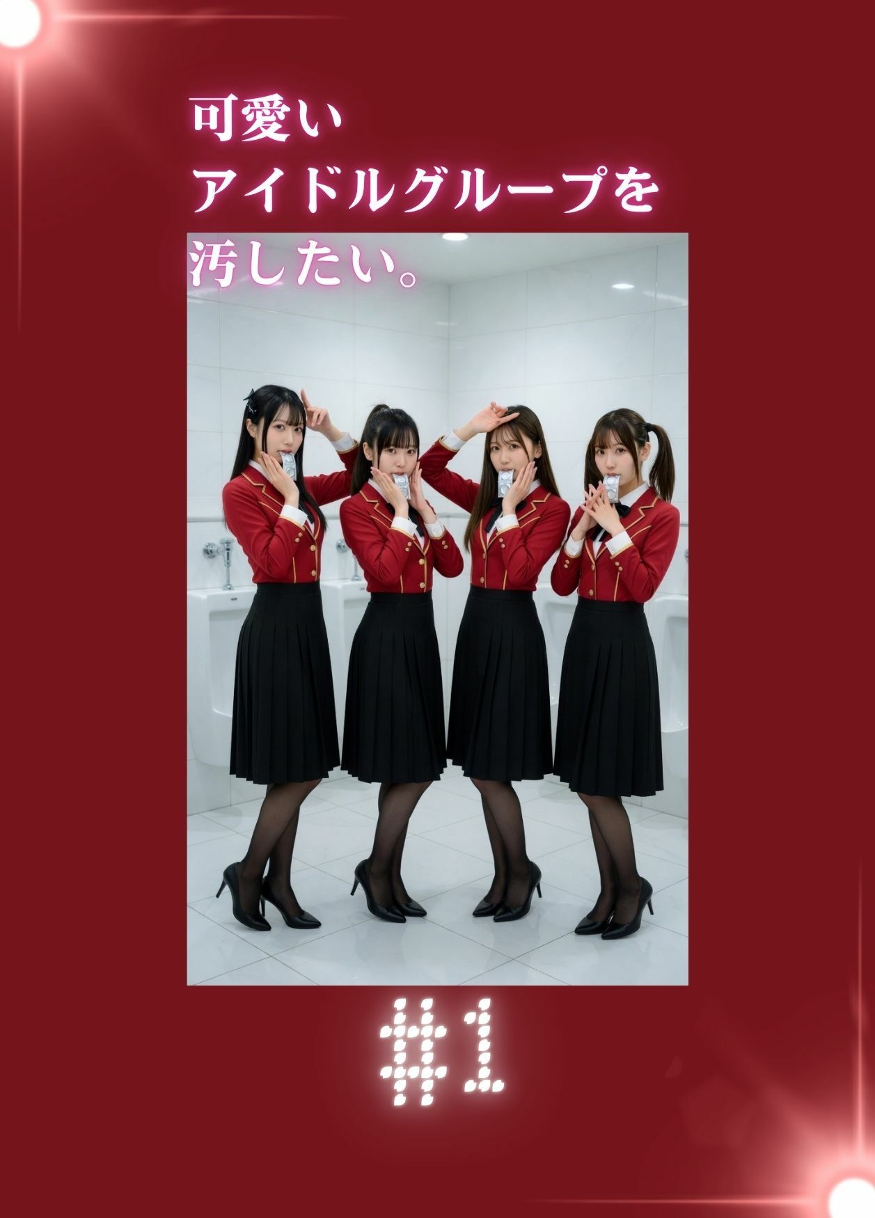 トイレで激射。 - サンプル画像 4