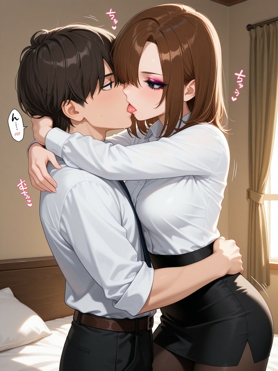 【淫キャの過激な性生活！case9 由香里】クール系女子がお持ち帰りされストッキングも脱がずにハメまくる本 - サンプル画像 2