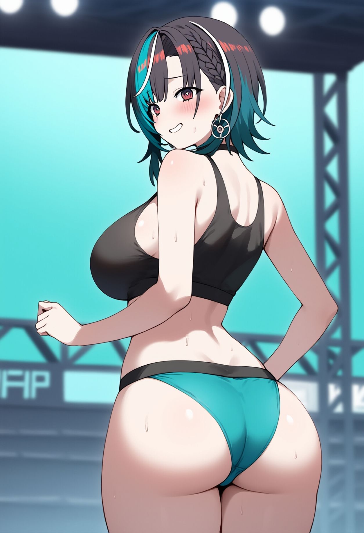 【買い切り版】バーチャル衣装故障で羞恥ちは（English translation included） - サンプル画像 7