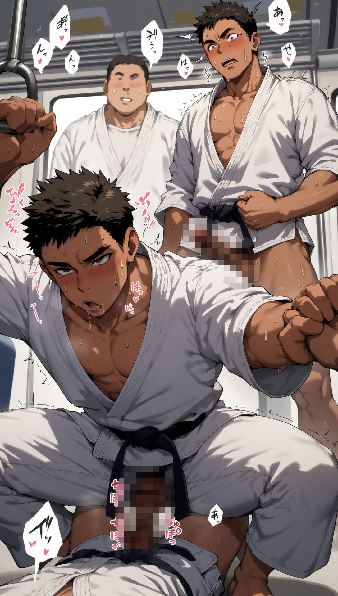 柔道部男子図鑑 - サンプル画像 6