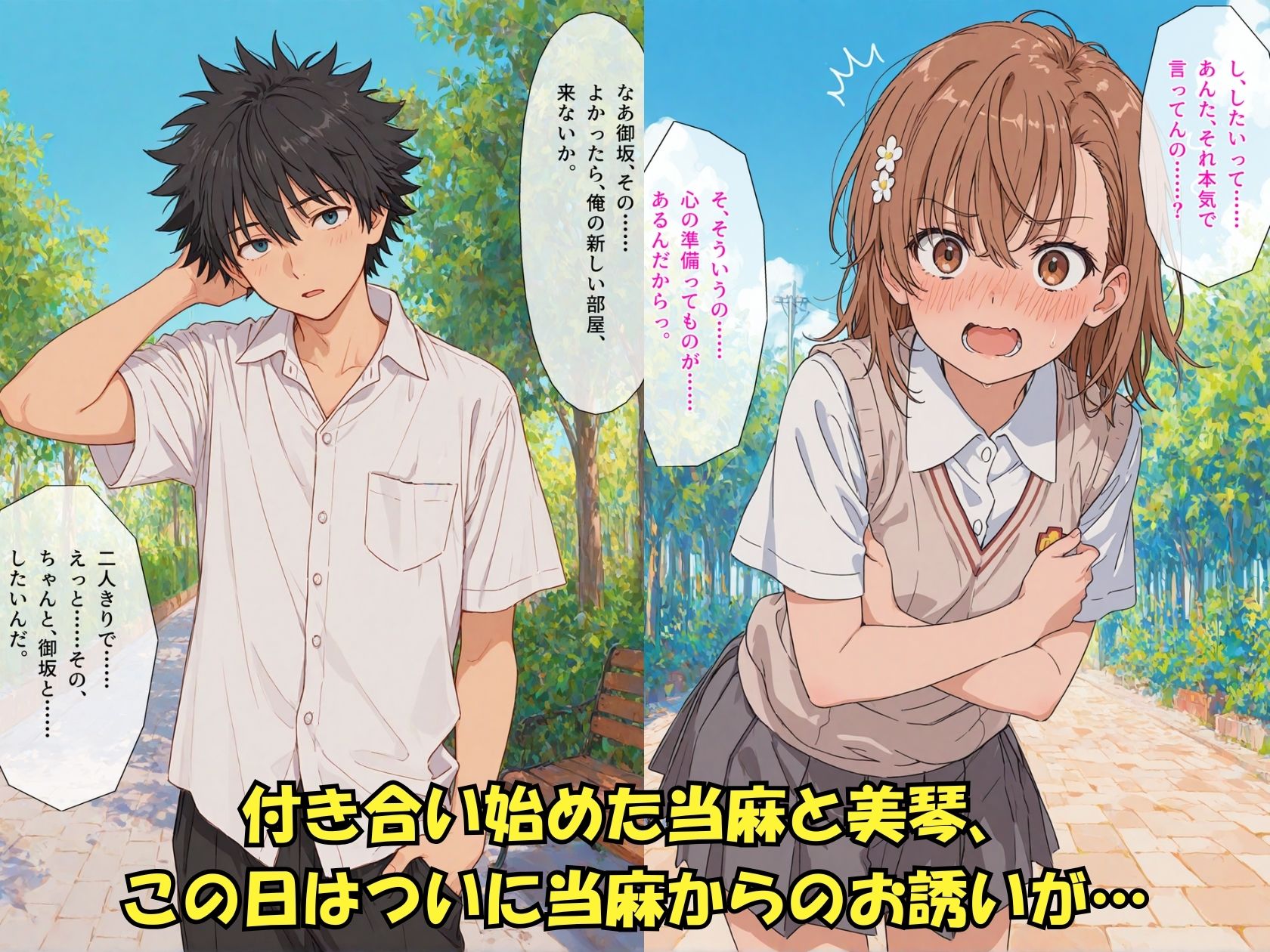 とある美琴の放課後 - サンプル画像 1