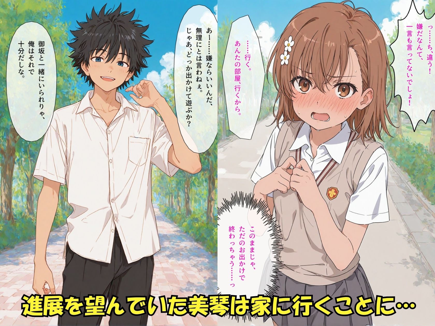 とある美琴の放課後 - サンプル画像 2