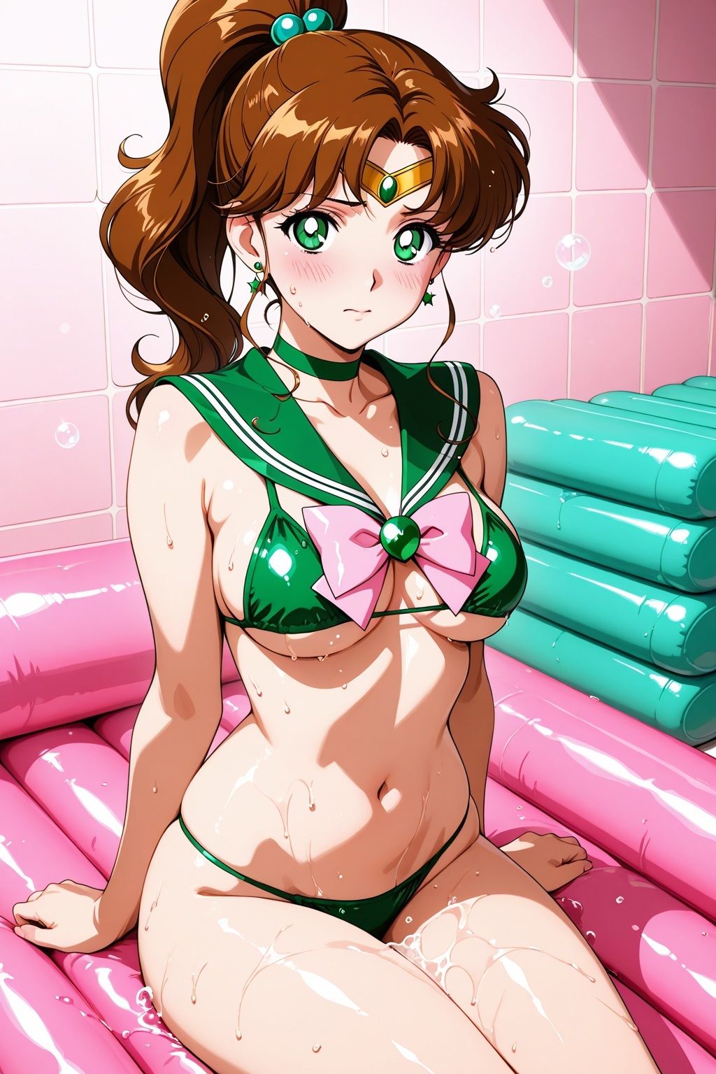 セーラー戦士と夢の時間 ご奉仕ソープランド ジュピター嬢 - サンプル画像 3