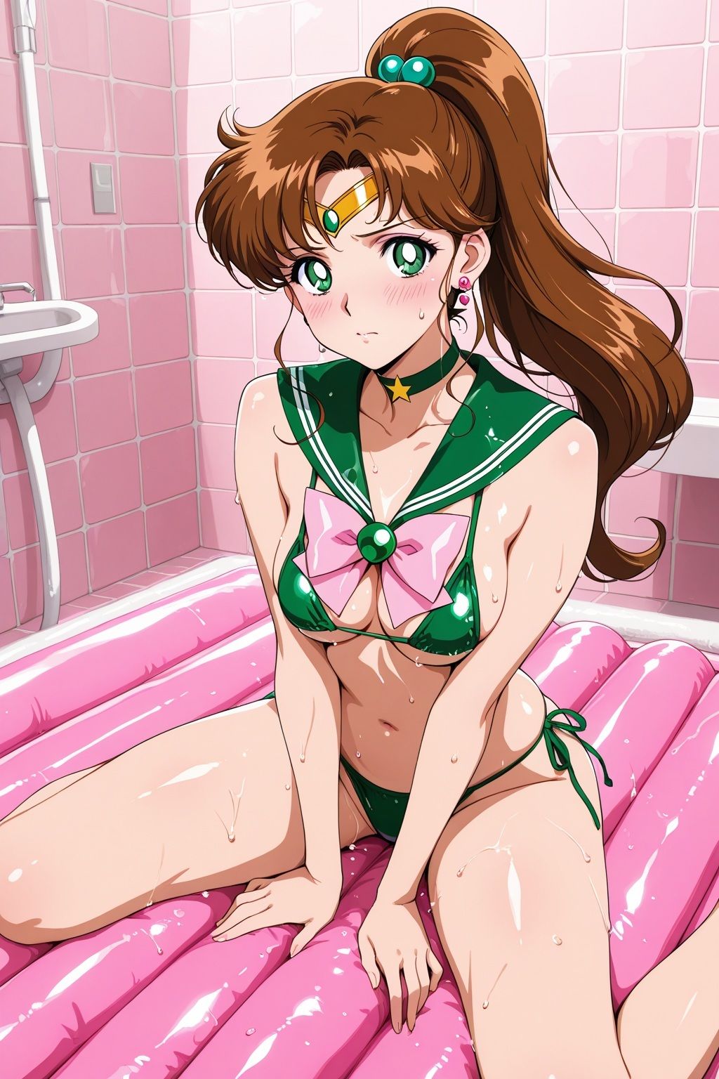 セーラー戦士と夢の時間 ご奉仕ソープランド ジュピター嬢 - サンプル画像 4