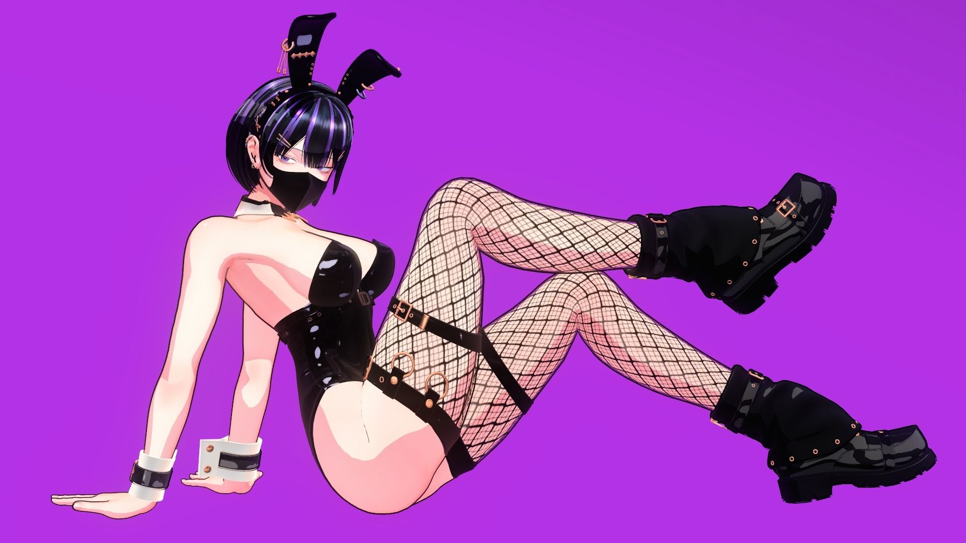 バニーガールちゃんの誘惑ふりふりダンス - サンプル画像 1