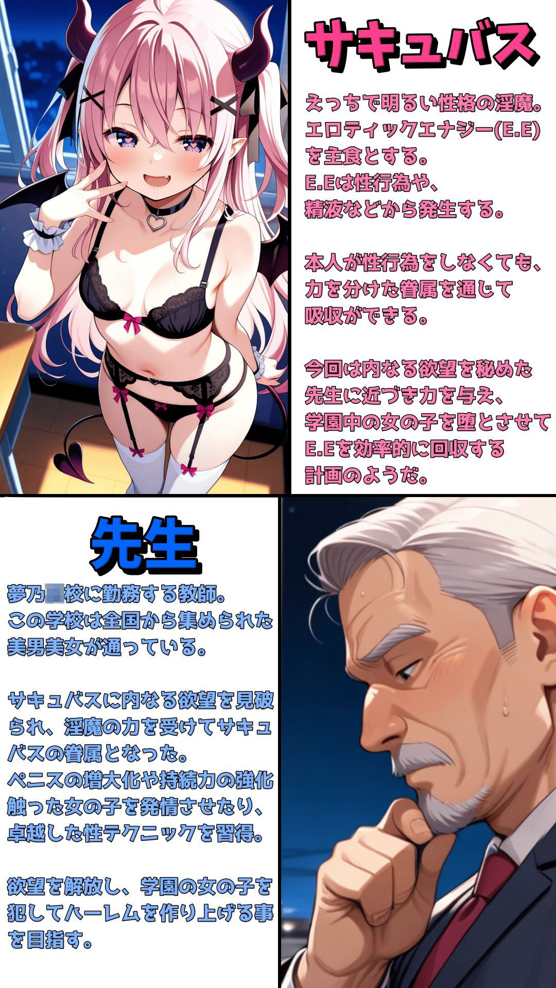 先生の学園無双〜ま〇か編〜 - サンプル画像 1