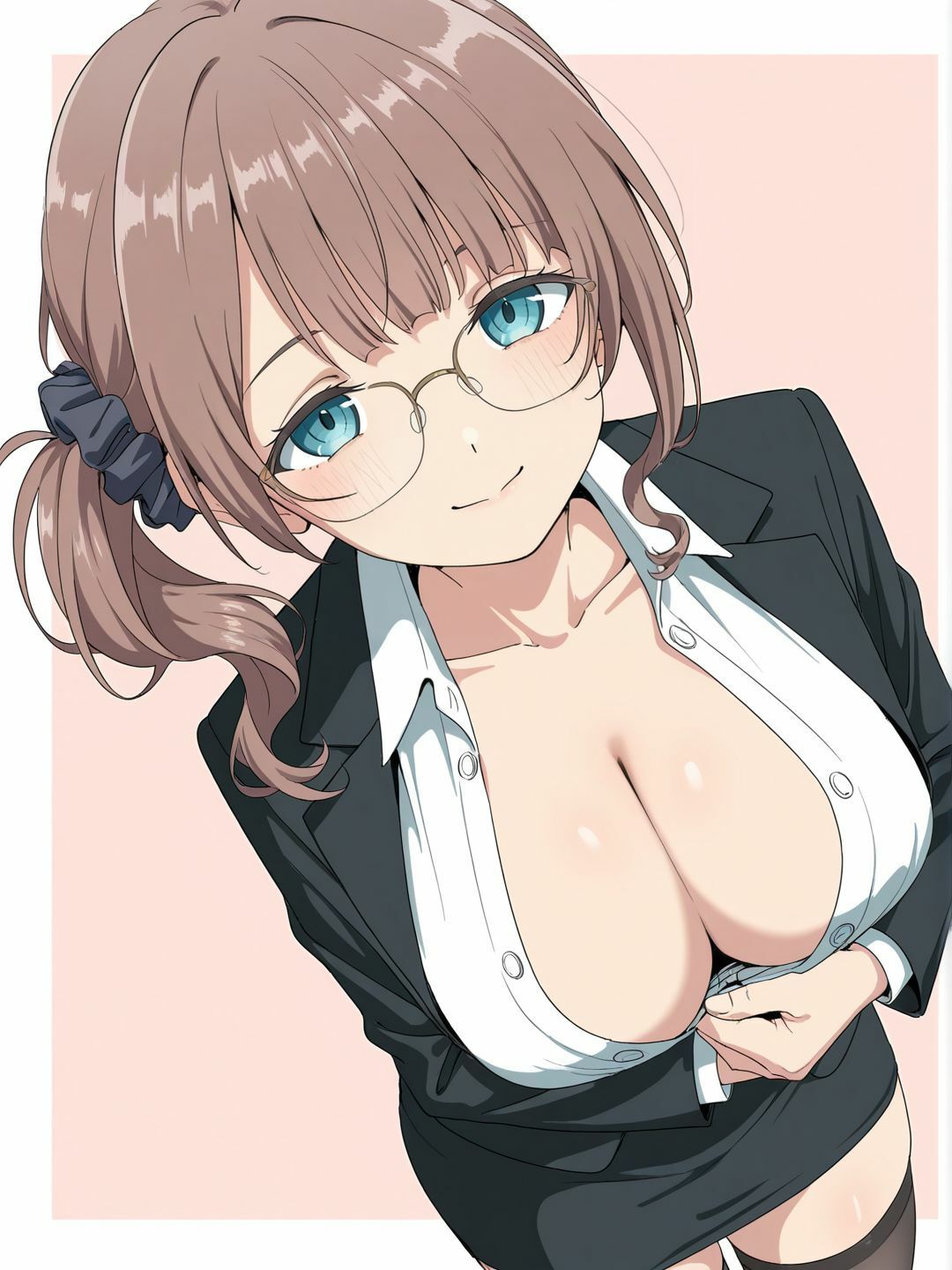 望〇穂波 スーツイラスト集【全187枚】 - サンプル画像 8