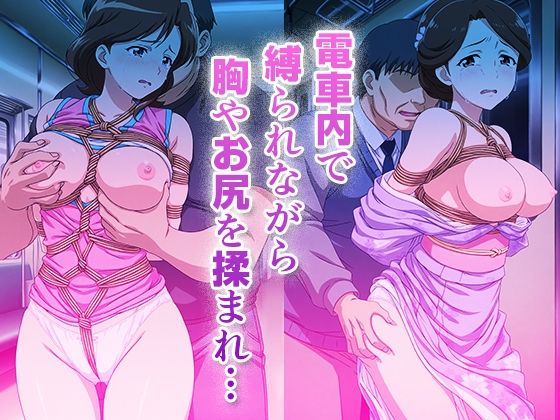 【電車内で公開調教】羞恥が快楽に変わるまで 熟女編 - サンプル画像 1