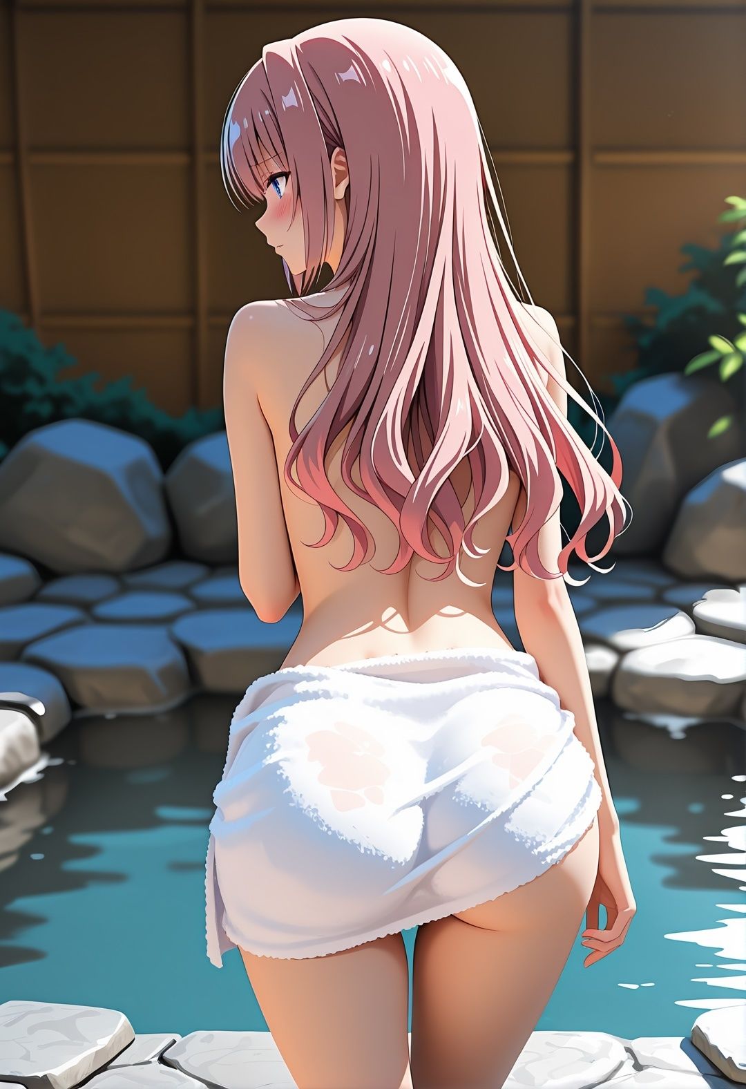 一〇瀬帆〇 温泉宿で巨根おやじに浴衣はだけられ中出し連発孕ませ - サンプル画像 4