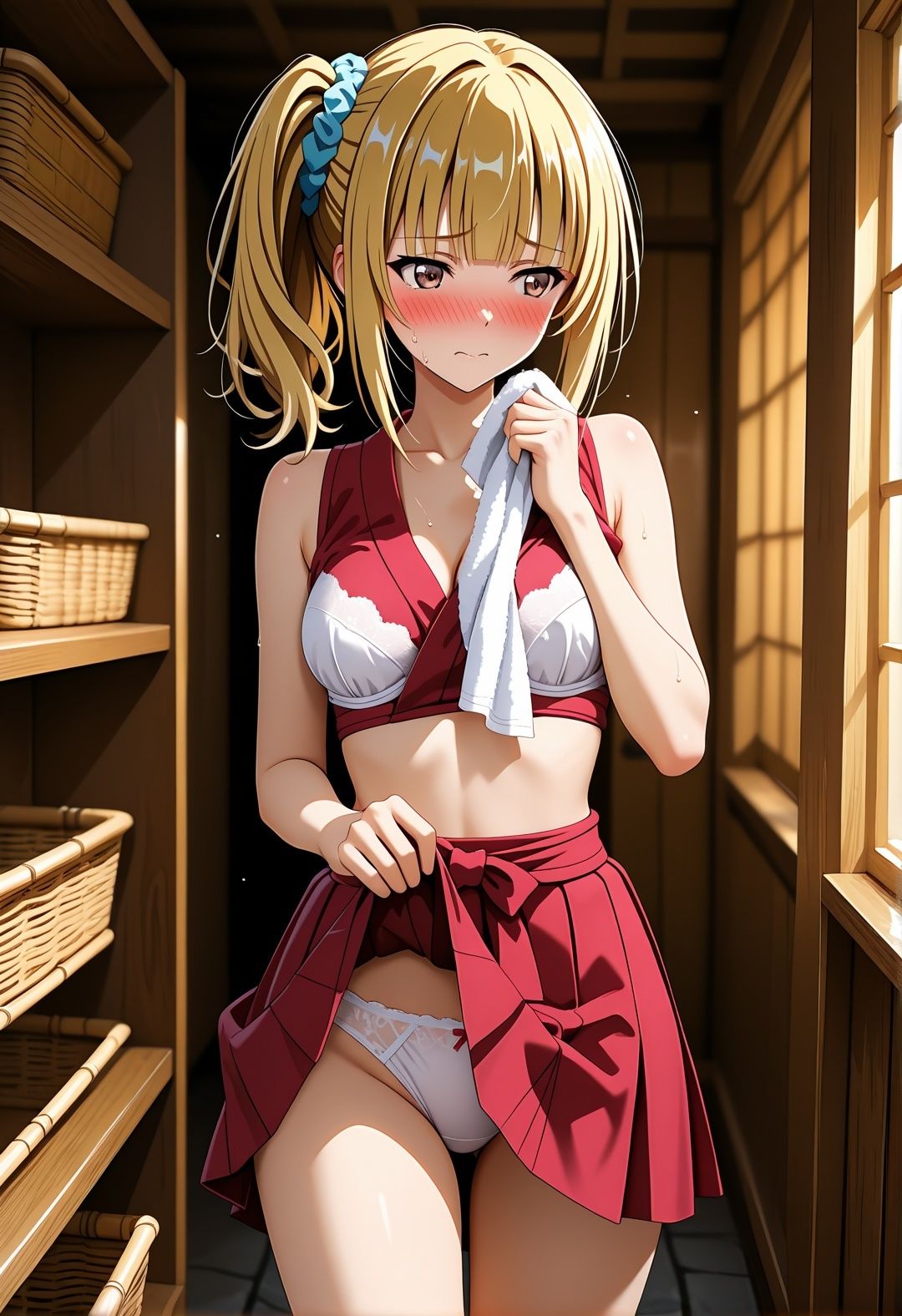 【軽〇沢〇】温泉宿で輪●・連続中出し クラス一の美少女が湯けむり凌●でメス堕ち（48文字） - サンプル画像 1