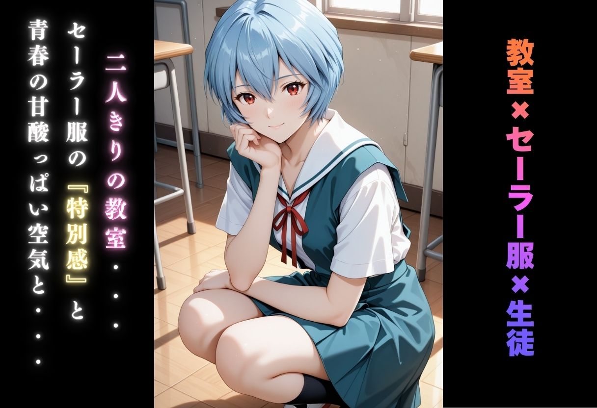 【学園ヒロイン〜俺たちの肉便器〜】エヴァン◯リオン〜綾◯ レイ編〜 - サンプル画像 2